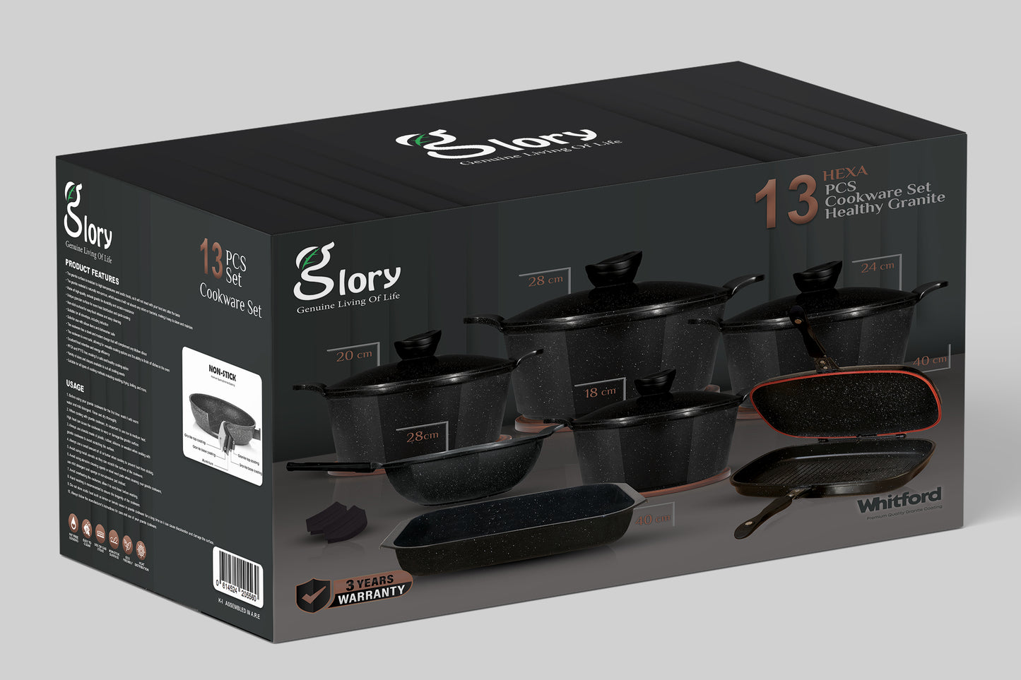 Lux Set 13 pieces